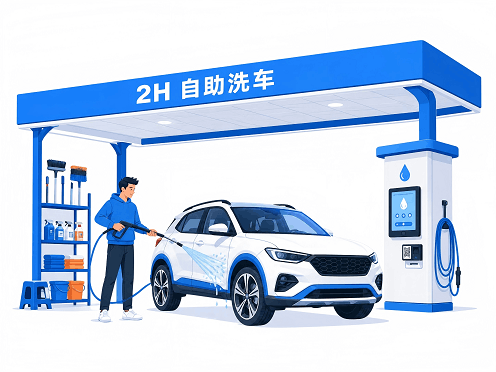 self-service  car wash